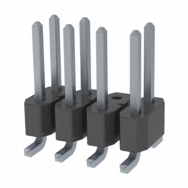 TSM-104-01-T-DV-004-P Samtec Inc.  Headers Male Pins